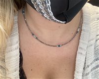 Collana Giura Donna in Argento Labradorite 7FSH/CL11LAG - 7FSH/CL11LAG